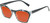 Medspex 8240 Jelly White Front/Blue Demi Pattern/Solid Green Temples Amber Orange Color Therapy Reading Glasses