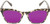 Medspex 8240 Jelly White Front/Brown Demi Pattern/Solid Green Temples Passion Purple Color Therapy Reading Glasses