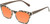 Medspex 8240 Jelly White Front/Brown Demi Pattern/Solid Green Temples Light Orange Color Therapy Reading Glasses