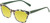 Medspex 8240 Jelly White Front/Green Demi Pattern/Solid Green Temples Gold Yellow Color Therapy Reading Glasses