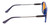 Medspex Prive Revaux The 3.0.5 Blue Light Orange Color Therapy Reading Glasses