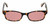 Medspex Corinne McCormack Channing Tortoise Havana Brown Gold Amber FL-41 Rose Color Therapy Reading Glasses