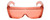 Medspex 3000 FL41 Pink Fitover Safety Glasses Wear Over Prescription Glasses Migraine Glasses FL-41 Light Sensitivity Glasses Women Men Outdoor Indoor Blue Light Blocker Over Glasses Eye Protection image 5