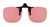 MEDSPEX Unisex FL41 Clip-On Lenses – Pink | UV Protective, Migraine Lens for Men & Women | Light sensitivity Tinted Lenses with Big Bar Clips for Home, Office, and Screen Use | Eyewear