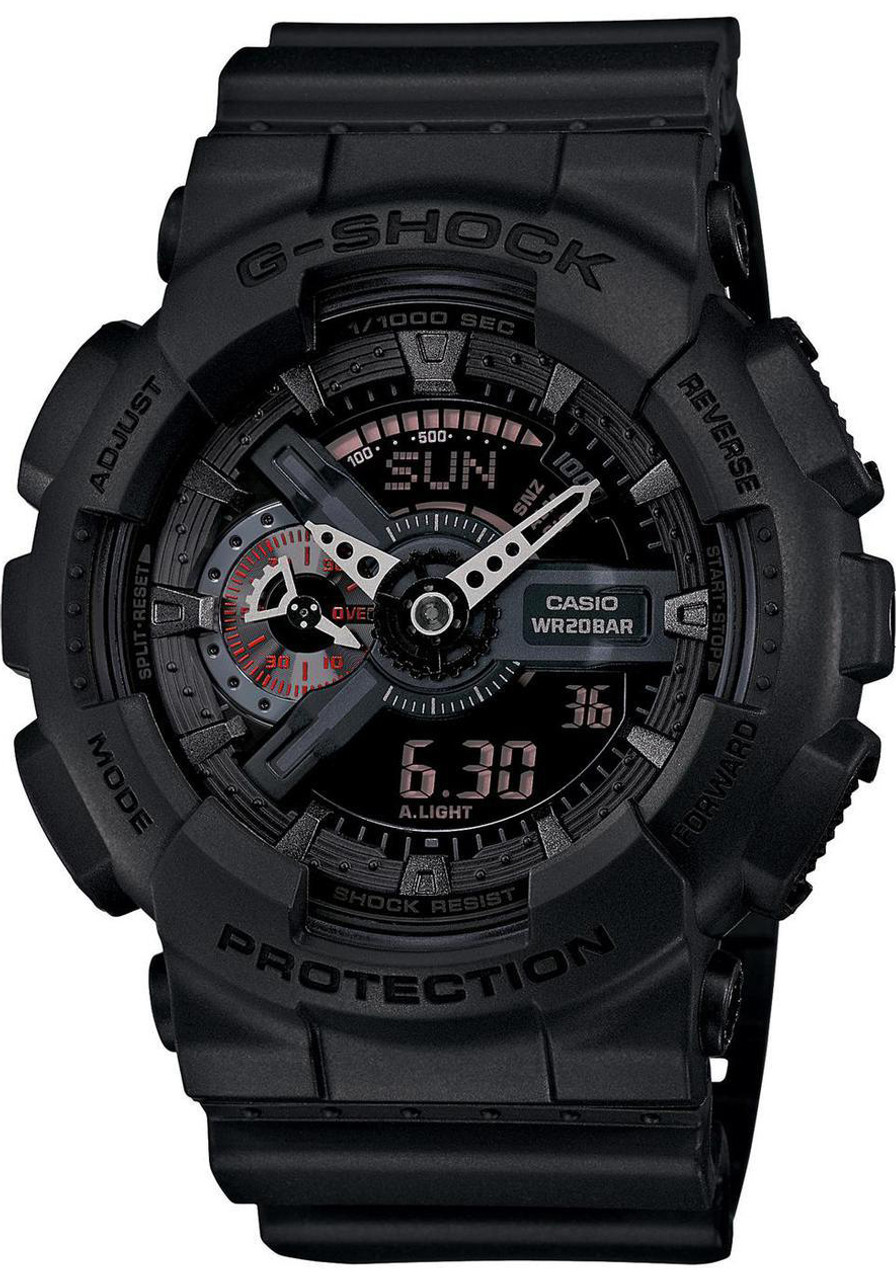 G-Shock Classic Military X-Large Matte Black | Watches.com