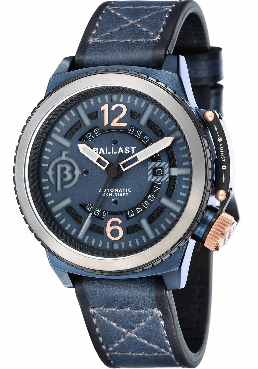 Ballast Trafalgar Automatic Blue Silver