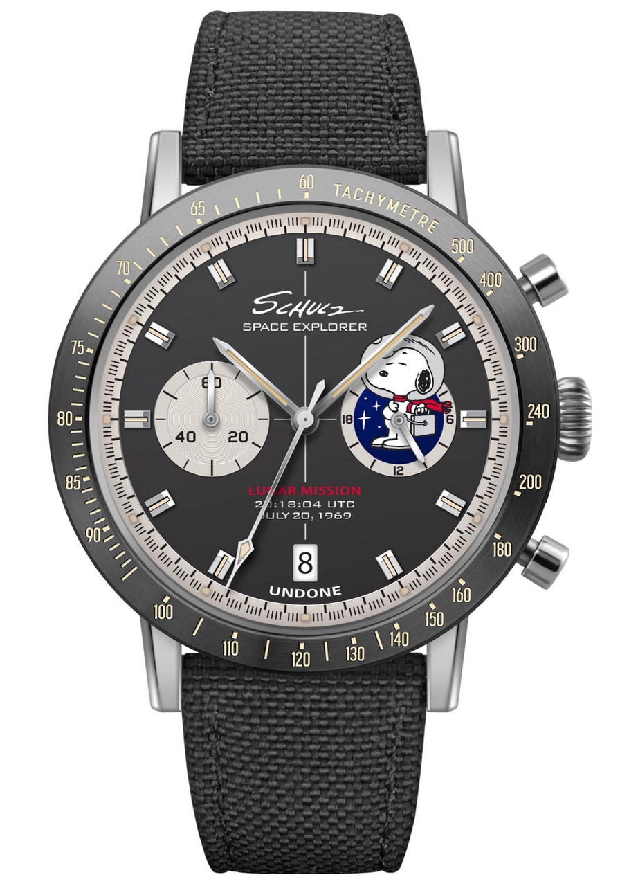 Undone Peanuts Lunar Mission Snoopy Moon Heritage Chronograph Limited