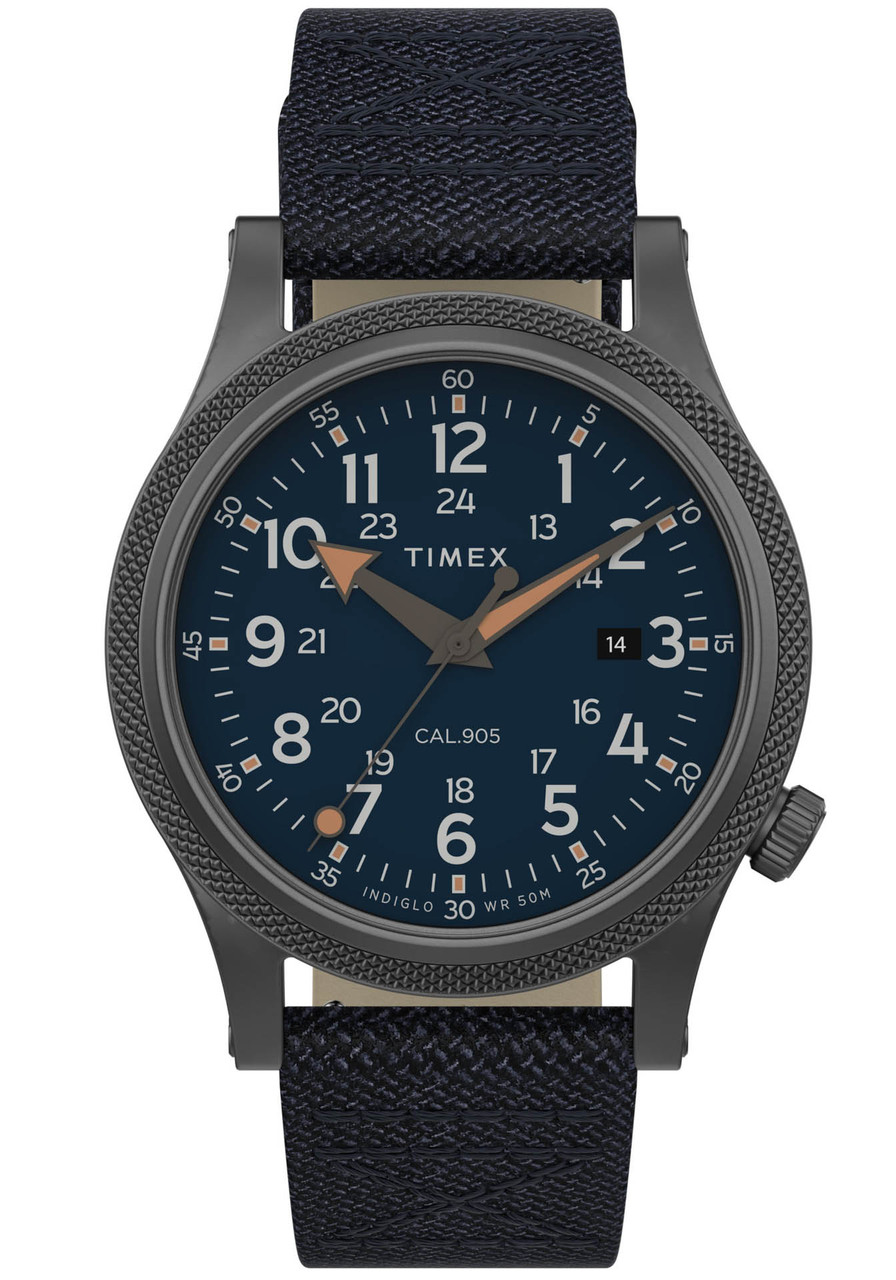 Timex Allied LT 40mm Gunmetal Blue | Watches.com