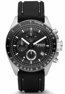 Fossil Decker Chrono Black Silicone (CH2573IE Fossil Decker Chrono Black Silicone (CH2573IE