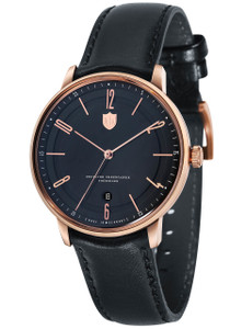 DuFa Bayer Swiss Automatic Black Rose Gold (DF-9016-04) DuFa Bayer Swiss Automatic Black Rose Gold (DF-9016-04)