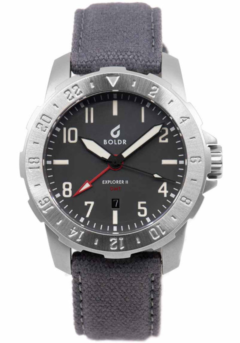 BOLDR Explorer GMT II Grey | Watches.com