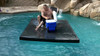 EVA FLOATING ISLAND WATER MAT and Workout Mat LG 1000 lbs.