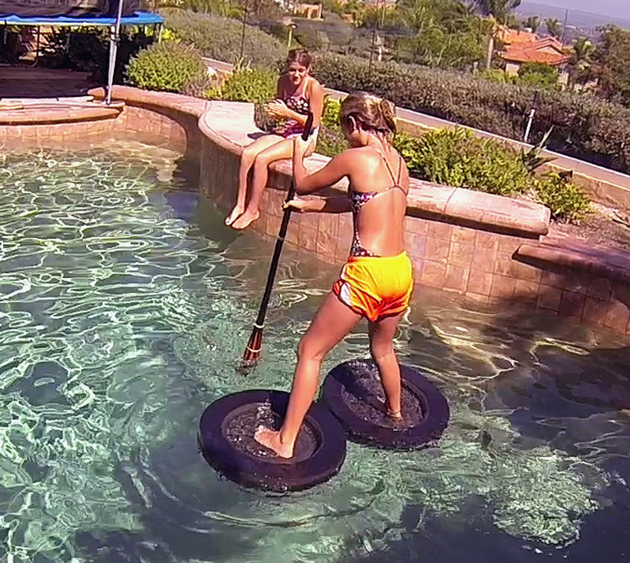 Ninja Water Shoes 95 lbs. Under Glide On Top Of The Water