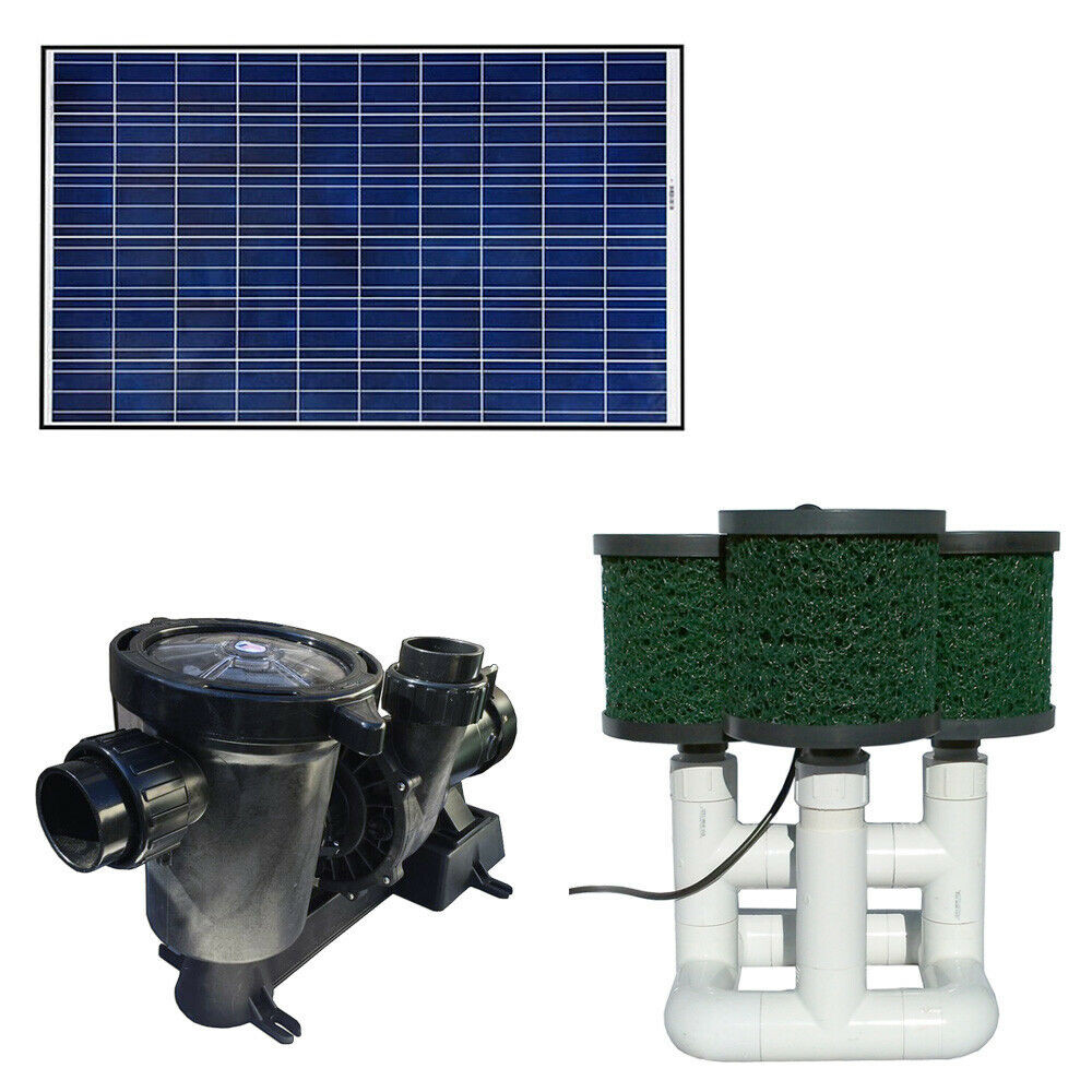 Bottom Feeder 0.5HP Solar Pond Filter 