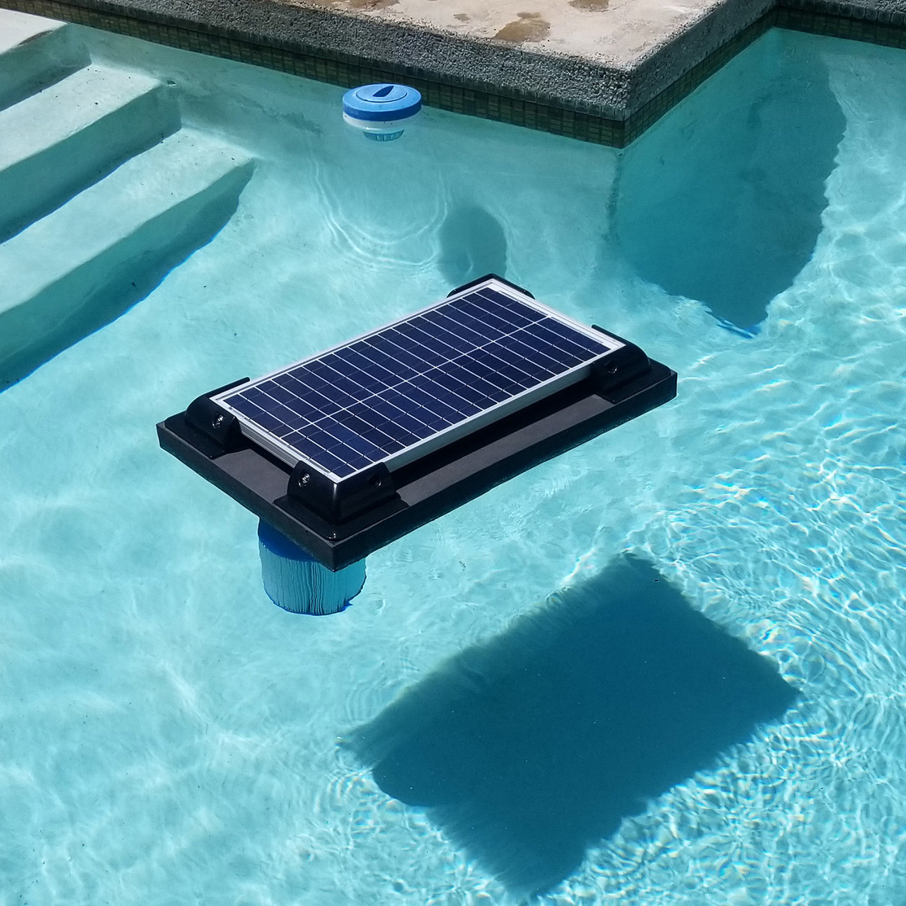 Brink Mål korn Savior 5,000 Gallon Pool or Spa 30-watt Solar Pump and Filter System Solar  Pool Cleaner