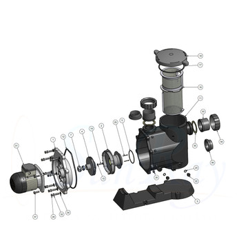 SunRay SolFlo4 (without solar) Solar Filter Pump Systems w/ Controller Solar Pool Pump 115GPM 60FT Head 3.5HP 3000RPM 240VDC Brushless Motor SunRay SolFlo4 (without solar) Solar Filter Pump Systems w/ Controller Solar Pool Pump 115GPM 60FT Head 3.5HP 3000RPM 240VDC Brushless Motor