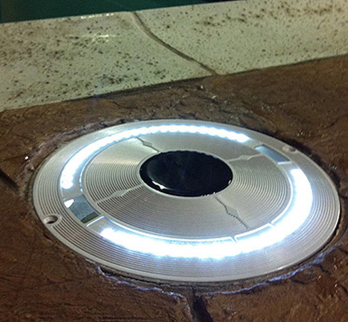 Savior Skimmer Lid Solar Skimmer Lid Light Round 9"