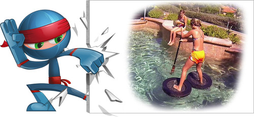 Floats & Toys - EVA Walk On Water - Ninja