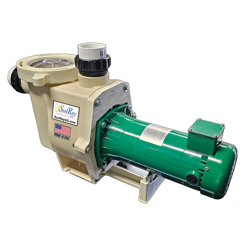 SunRay SolFlo4 - 6 Solar Panels 3200W Filter Pump Systems Solar Pool Pump 115GPM 60FT Head 3.5HP 3000RPM 240VDC Brushless Motor Complete SunRay SolFlo4 - 6 Solar Panels 3200W Filter Pump Systems Solar Pool Pump 115GPM 60FT Head 3.5HP 3000RPM 240VDC Brushless Motor Complete