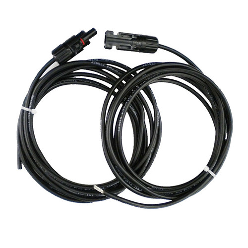 SunRay 15' MC 4 Single Wire Interconnect Assy with MC-4 Male and Female Ends