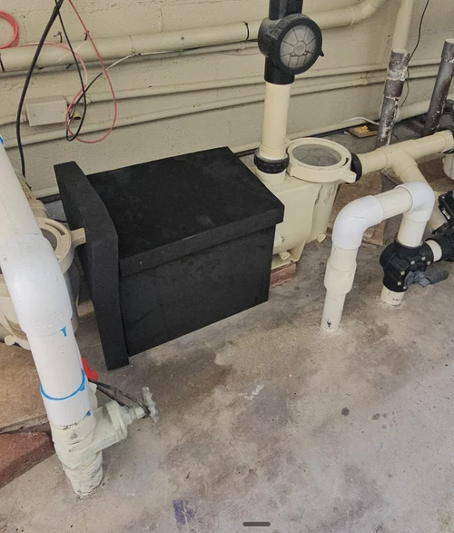 Pump Motor Cover 1 - Noise Reducer