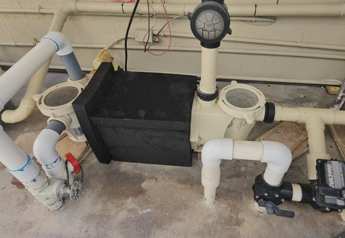 Pump Motor Cover 1 - Noise Reducer
