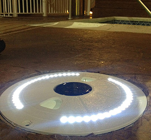 Savior Skimmer Lid Solar Skimmer Lid White Light