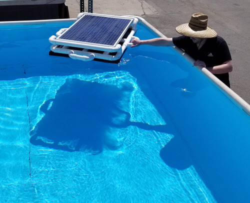 Savior 10000 Gallon Pool or Spa 60-watt Solar Pump and Filter System Solar Pool Cleaner Savior 10000 Gallon Pool or Spa 60-watt Solar Pump and Filter System Solar Pool Cleaner