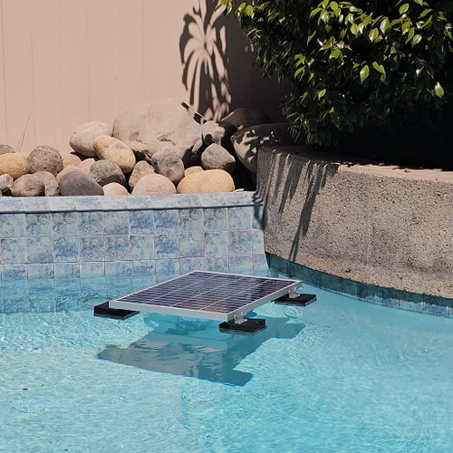 Savior 20000 Gallon Pool Solar Pump and Filter System Solar Pool Cleaner