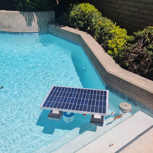 Savior 20000 Gallon Pool Solar Pump and Filter System Solar Pool Cleaner