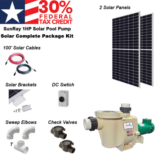 SunRay SolFlo1 Solar Variable Speed Pool Pump Sun Powered By SUNRAY Made in the USA SunRay SolFlo1 Solar Variable Speed Pool Pump Sun Powered By SUNRAY Made in the USA