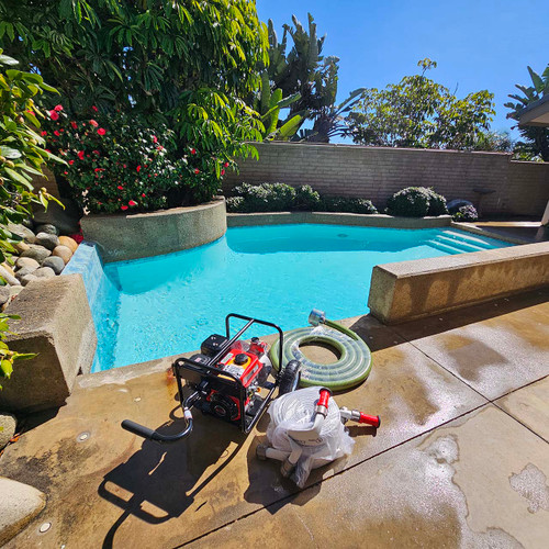 Portable Fire Pump Cart (Gas)