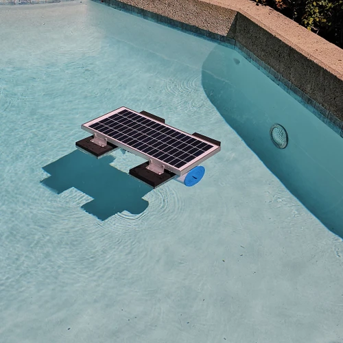 Savior 35w Floating Solar Pool Pump and Filter Cleaner System Hard Case