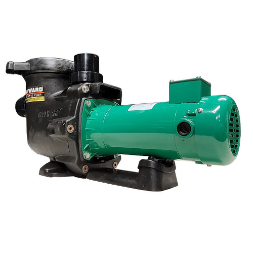 Hayward® TriStar® High Performance Single Speed Max Rated Pump WetEnd with SunRay Solar Powered DC Variable Speed Motor - Off-the-Grid Swimming Pool