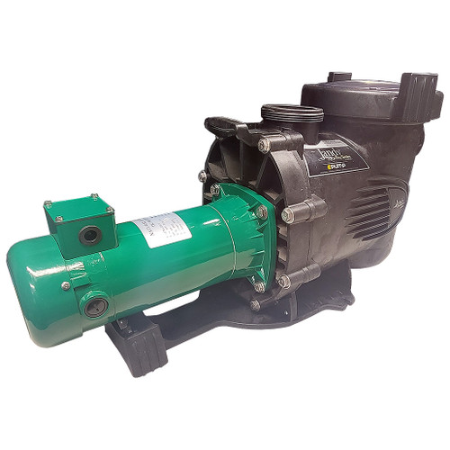 Jandy® PlusHP® PHPF Two-Speed Pool Pump WetEnd with SunRay Solar Powered DC Variable Speed Motor - Off-the-Grid Swimming Pool Jandy® PlusHP® PHPF Two-Speed Pool Pump WetEnd with SunRay Solar Powered DC Variable Speed Motor - Off-the-Grid Swimming Pool