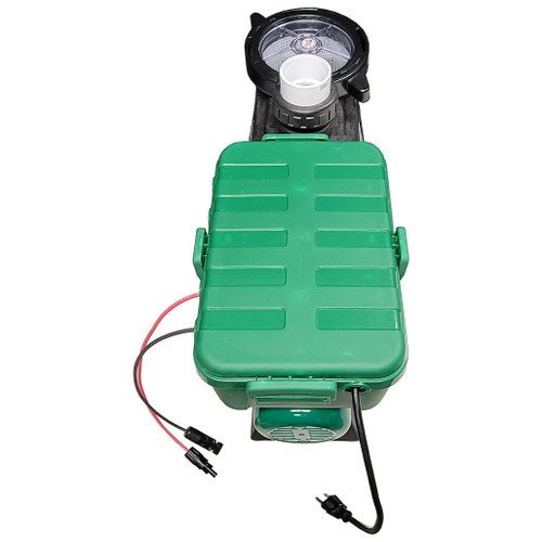 WaterWay Pond Pump WetEnd with SunRay Hybrid Variable Speed Motor - Utility Grid / Solar Powered AC/DC 24/7 Runtime - Made in the USA WaterWay Pond Pump WetEnd with SunRay Hybrid Variable Speed Motor - Utility Grid / Solar Powered AC/DC 24/7 Runtime - Made in the USA