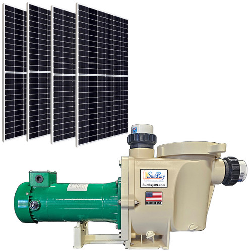Hybrid Pool Pump - Utility Grid / Solar Powered AC/DC 24/7 Runtime Customize  - Made in the USA Hybrid Pool Pump - Utility Grid / Solar Powered AC/DC 24/7 Runtime Customize  - Made in the USA