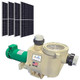 2HP Solar Pool Pump - SunRay Solar Variable Speed Pool Pump Complete Kit - Made in the USA