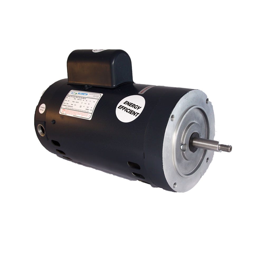 2 HP Single Speed Threaded Shaft Motor