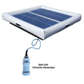 Savior Salt System Pool Chlorine Generator 60-watt Solar Powered 30000 Gallon