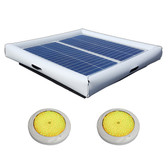 Savior Light SMD LED RGB 5000 Lumens 60-watt Solar Powered Pool Spa Pond Color Light with Remote