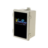 SunRay Solar Controller DC- SOLFLO Pump Motor Showing Data - GPM - Head - Volts - numbers with ie =-PCC-BT-M2