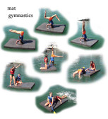 Yoga Floating Workout Mat 500 lbs.