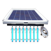 Savior UV O3 Ultraviolet Ozone Pool Sanitation Disinfection Systems 120-watt Solar Powered 50,000 Gallon