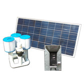 Bottom Feeder 15000 Gallon Pool or Spa 120-watt Solar Pump and Filter System