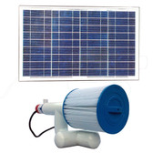 Bottom Feeder 5000 Gallon Pool 30-watt Solar Pump and Filter System