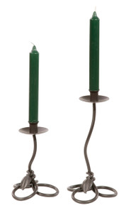 Leaf Iron Candle holder 12 inch