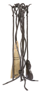 Iron Firetool Set - Rush Collection - 5 Piece