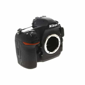 isometric view of D850 camear without lens