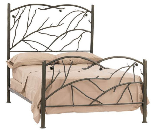 Pine Iron Full Bed